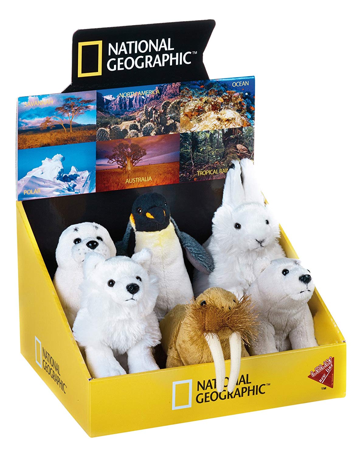 Surtido Peluches de National Geographic solo 16€