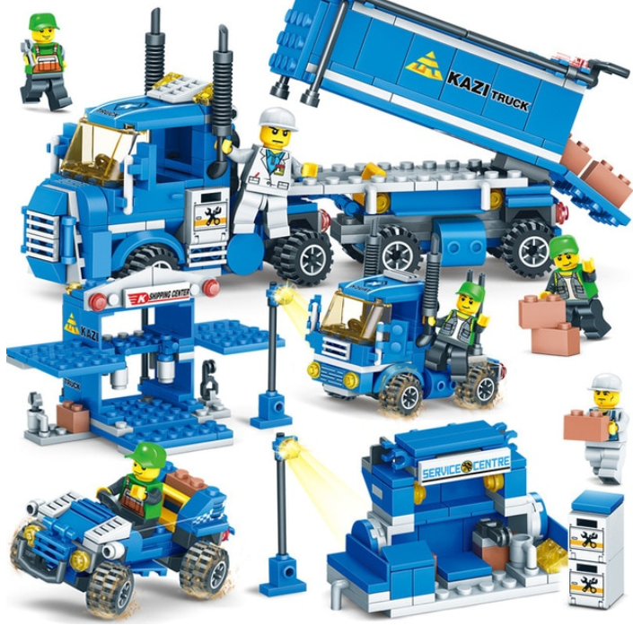 Set de construcciones tipo Lego 4 en 1 solo 7,3€