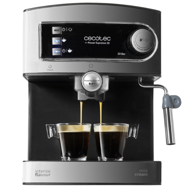 Cecotec Power Espresso Cafetera presión 20 Bares solo 51,9€