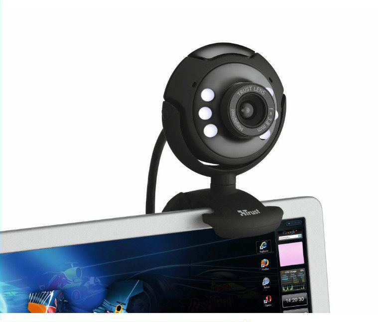 Webcam de 1.3 Mp Trust solo 3,1€