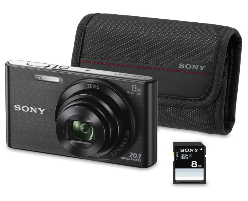 Cámara Sony DSC-W830 + Funda + SD 8 GB solo 79€