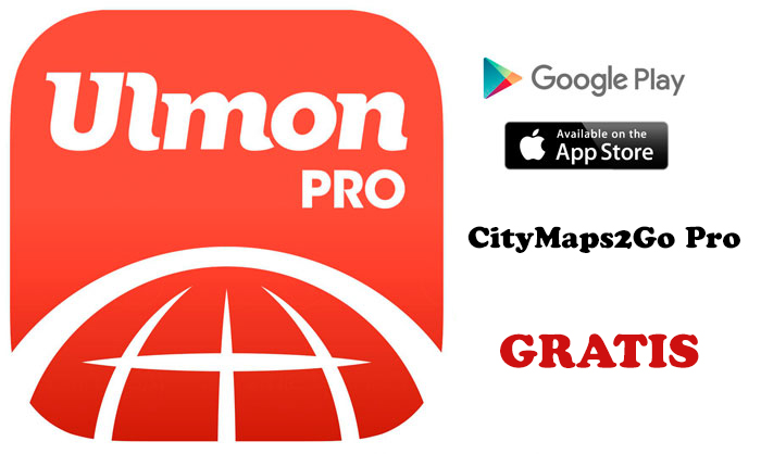 Aplicación (iOS, Android) CityMaps2Go Pro GRATIS