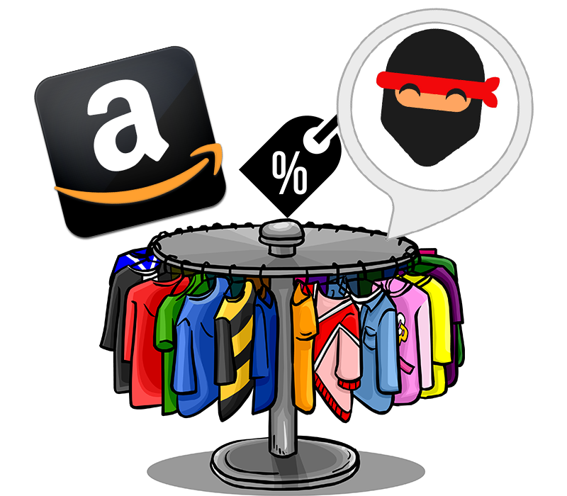 Liquidación de ropa de marca en Amazon