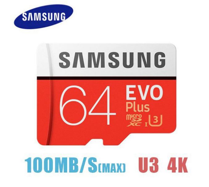 MicroSD Samsung EVO PLUS 64GB solo 8,1€