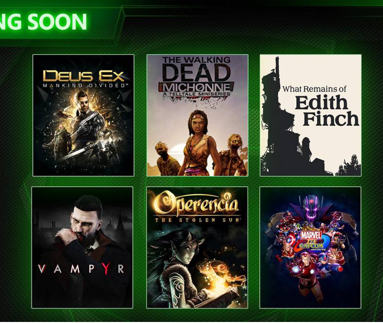 Nuevos juegos añadidos al Xbox GamePass