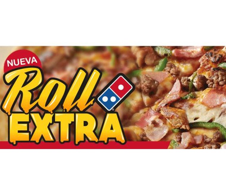 Pizza mediana roll extra en Domino's GRATIS