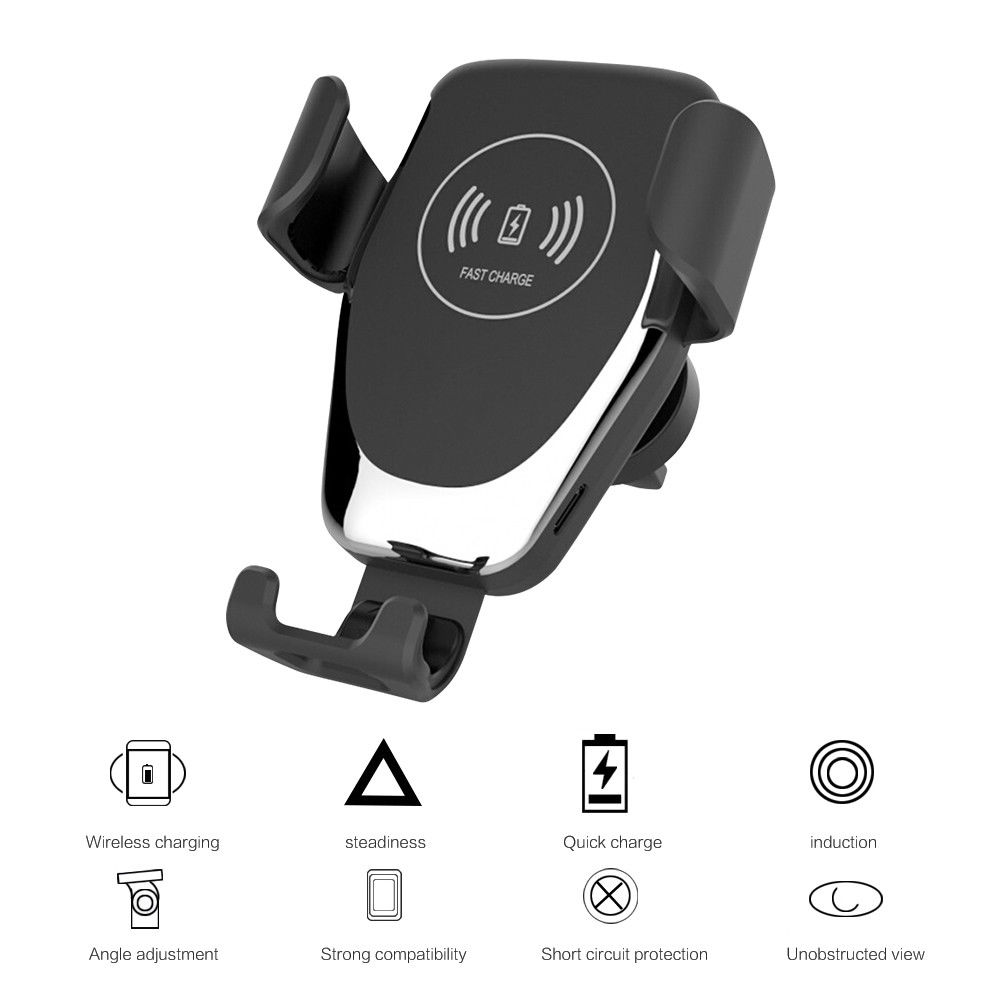 Cargador inalámbrico coche solo 6,8€