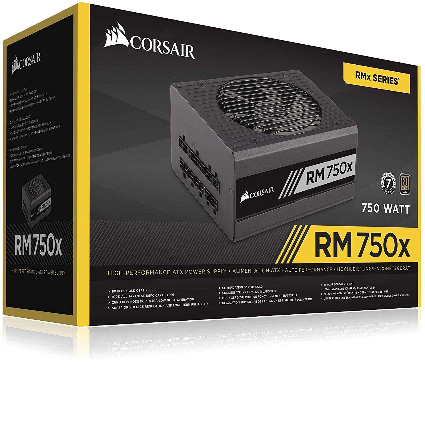 Fuente de alimentación Corsair RM750X solo 105,7€