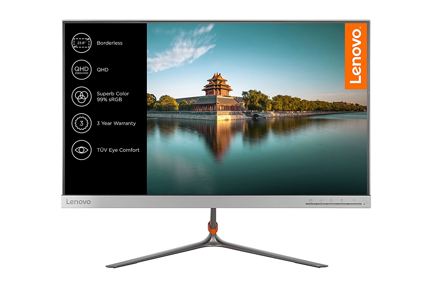 Monitor Lenovo L24q-10 2560x1440 solo 189€