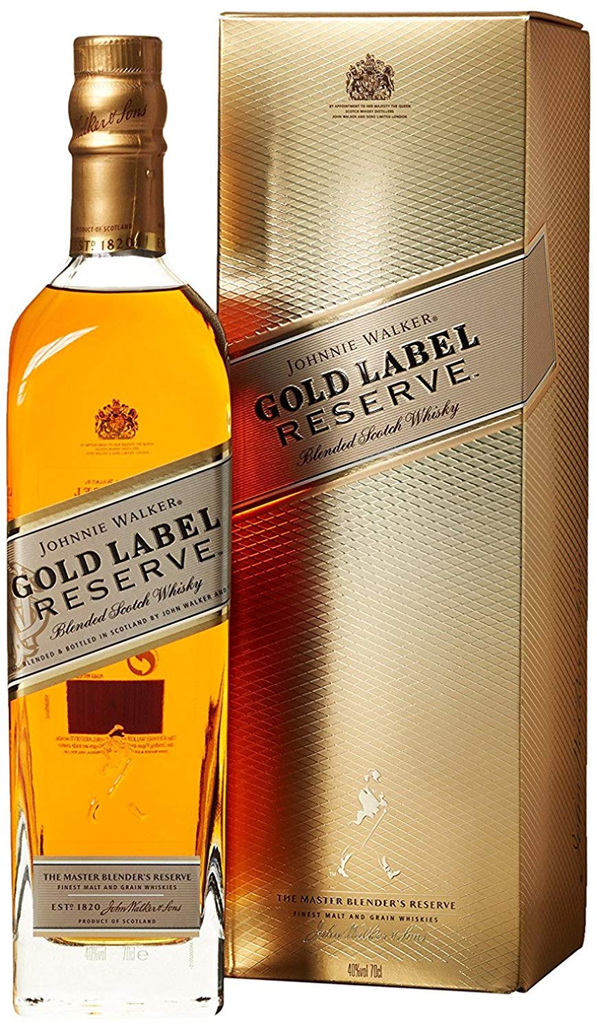 Johnnie Walker Gold Whisky Escocés 700ml solo 27,5€