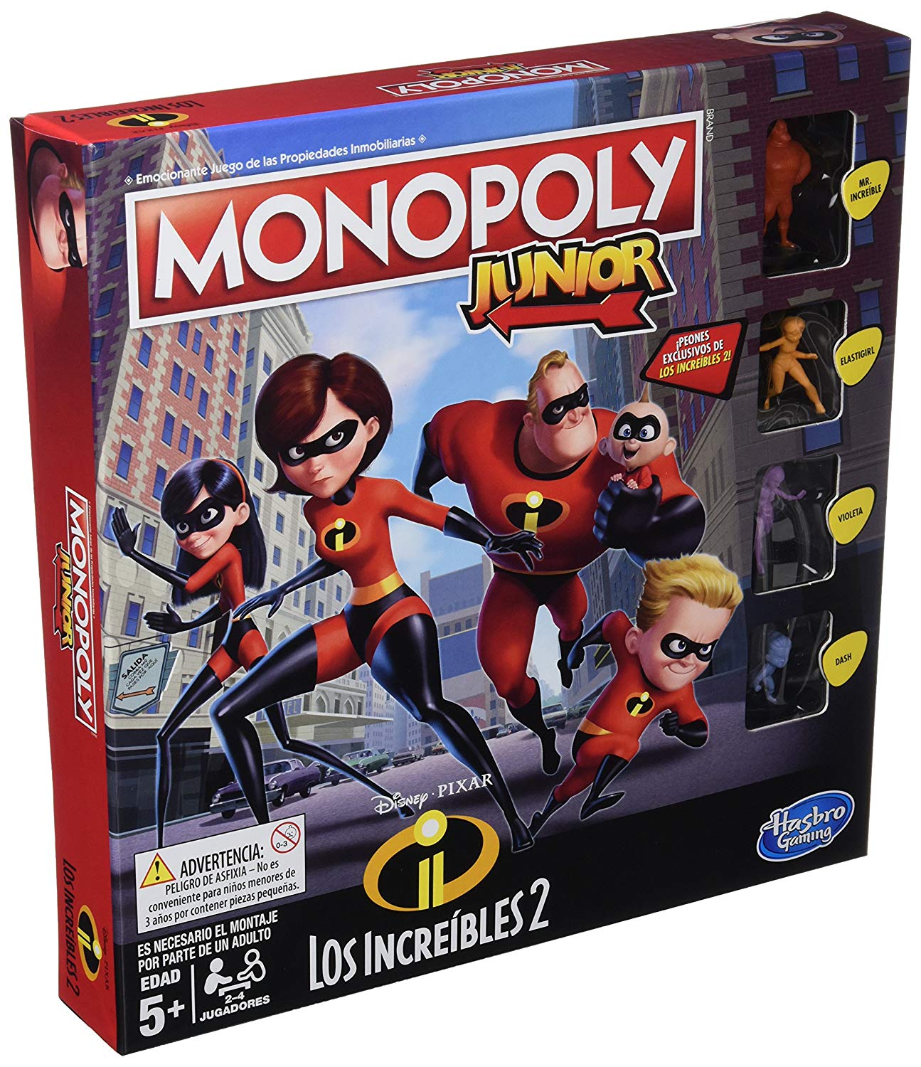 Monopoly Junior Increibles solo 13,2€