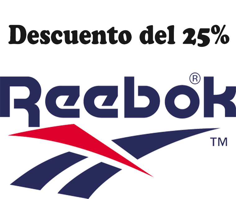 30% descuento + 25% en Reebok