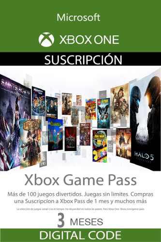 3 meses de GamePass por 1€