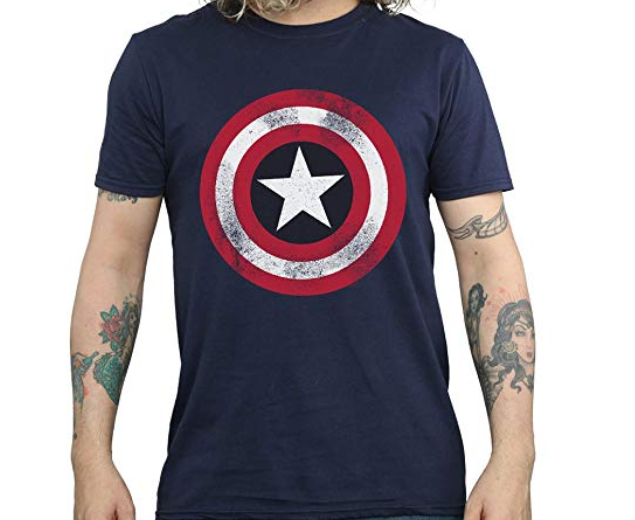 Camiseta capitán América solo 7€