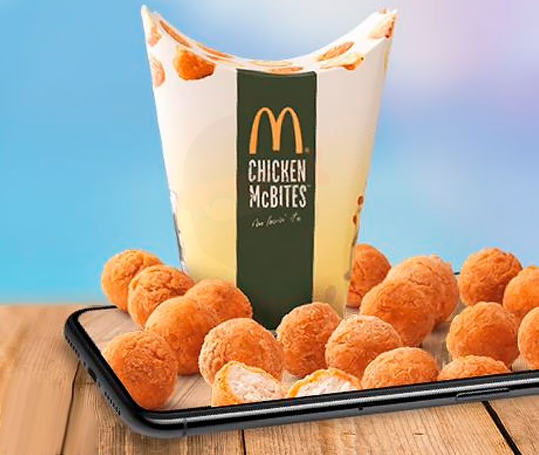 20 Chicken McBites solo 1,5€