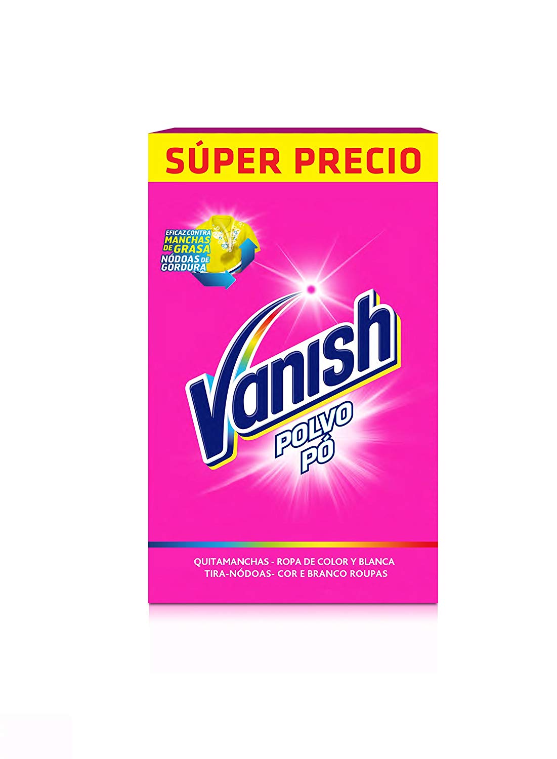 Detergente Vanish quitamanchas en polvo 600 gr solo 1,6€