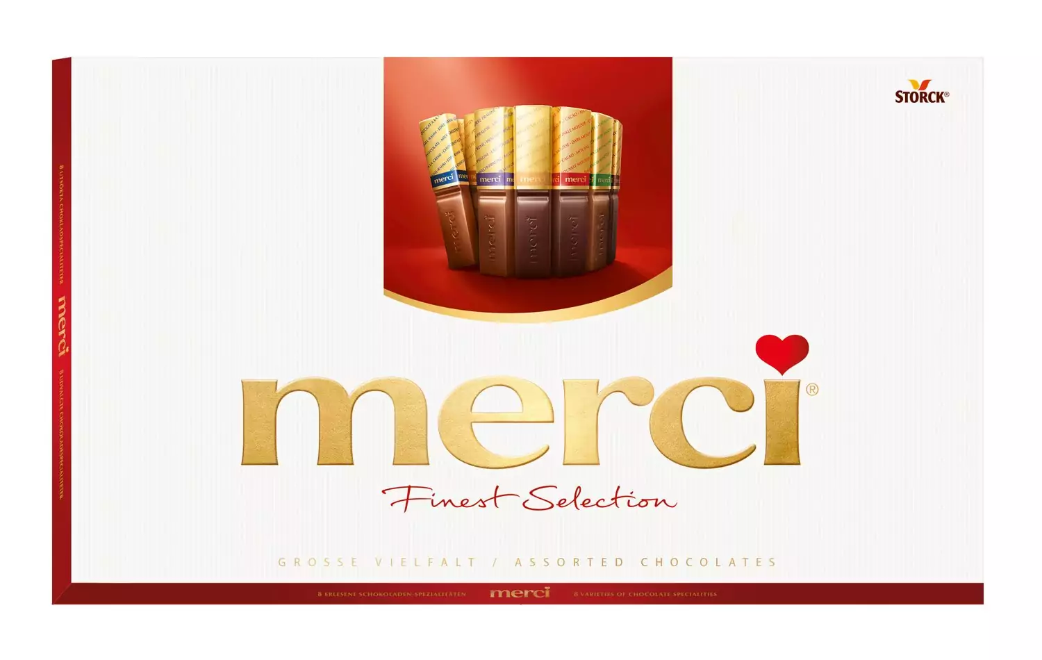Bombones de chocolate Merci Bombones de chocolate Merci