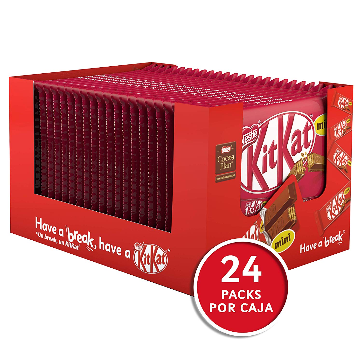 Pack de 24 bolsas de KitKat solo 32,1€