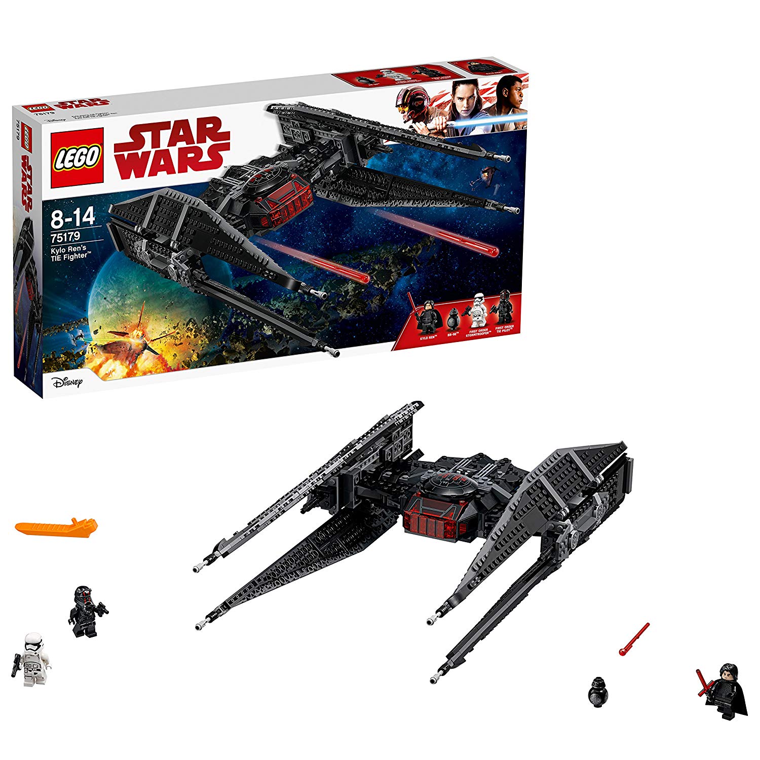 LEGO Star Wars Kylo Ren’s TIE Fighter solo 54€