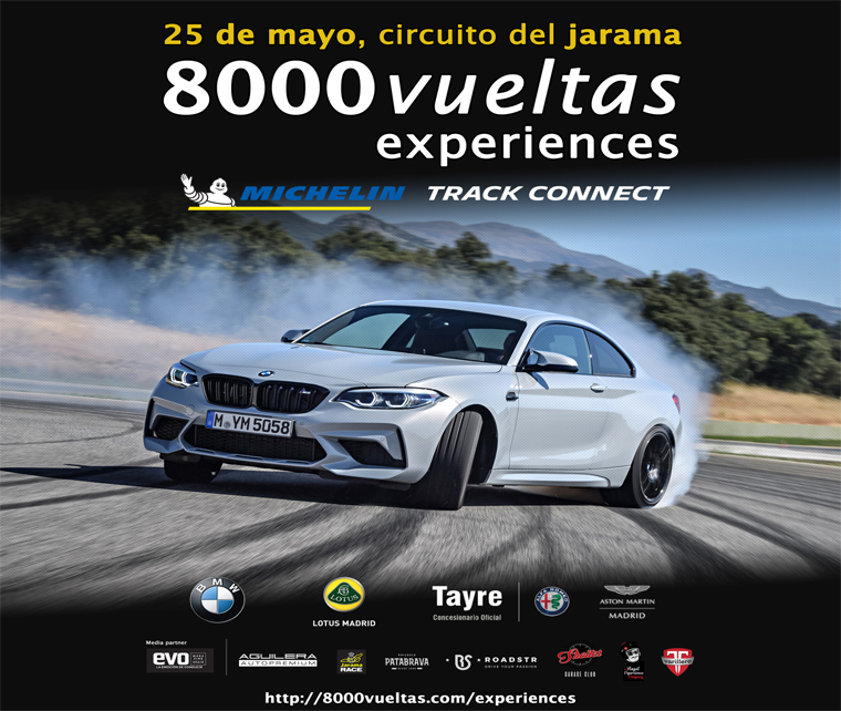 Circuito del Jarama 8000 vueltas experiences Michelin GRATIS