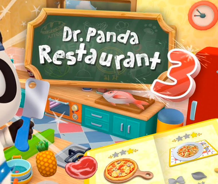 Dr. Panda Restaurante 3 para Android e iOS GRATIS