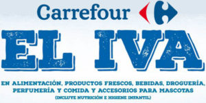sin IVA en Carrefour, ¡Sólo hoy! » Michollo.com