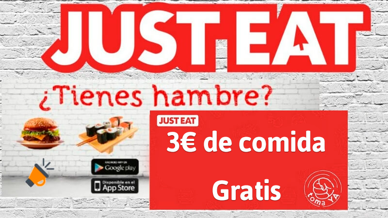 3€ de Descuento en JustEat