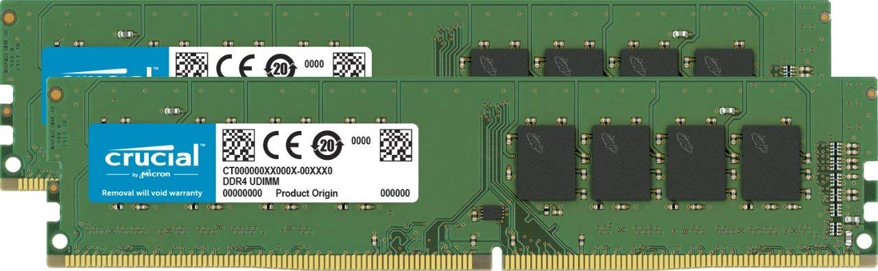 Kit de Memoria RAM 16 GB 3200MT/s Crucial solo 66,5€