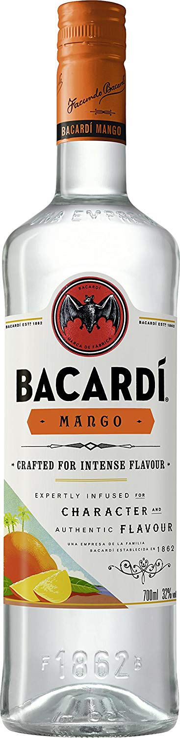 Bacardi Mango 700 ml solo 12€