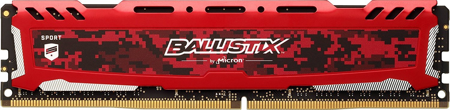 Ballistix Sport LT 16GB DDR4 2400mhz solo 70,8€