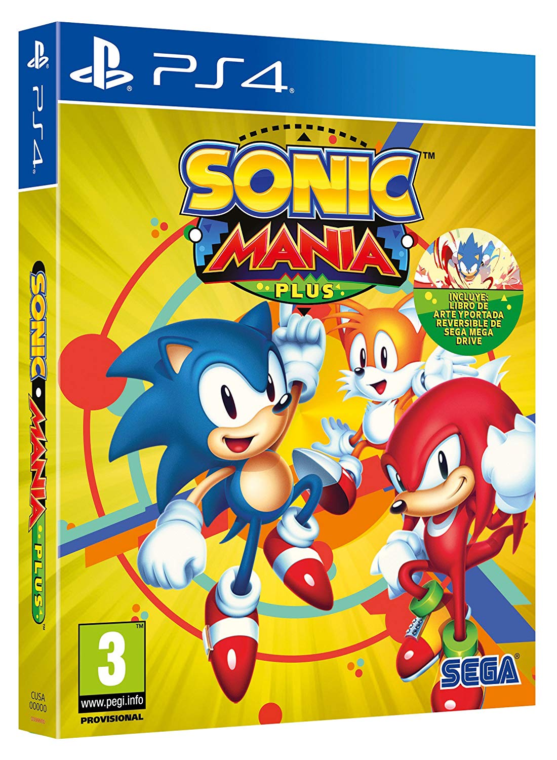 Sonic Mania Plus para PS4 solo 17,4€