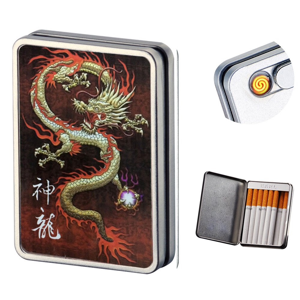 Encendedor de cigarillos a batería con caja incorporada solo 9,9€