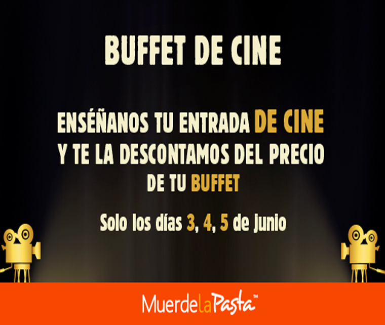 Buffet de cine con Muerde La Pasta