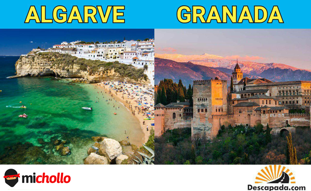 Escapadas a Algarve y Granada a precio de chollo