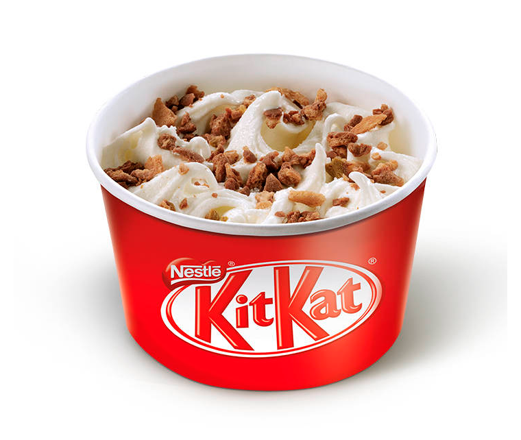 Mini McFlurry KitKat solo 1€