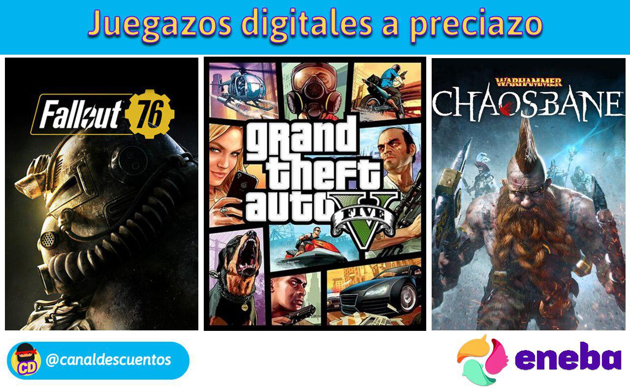 Preciazos en juegos digitales