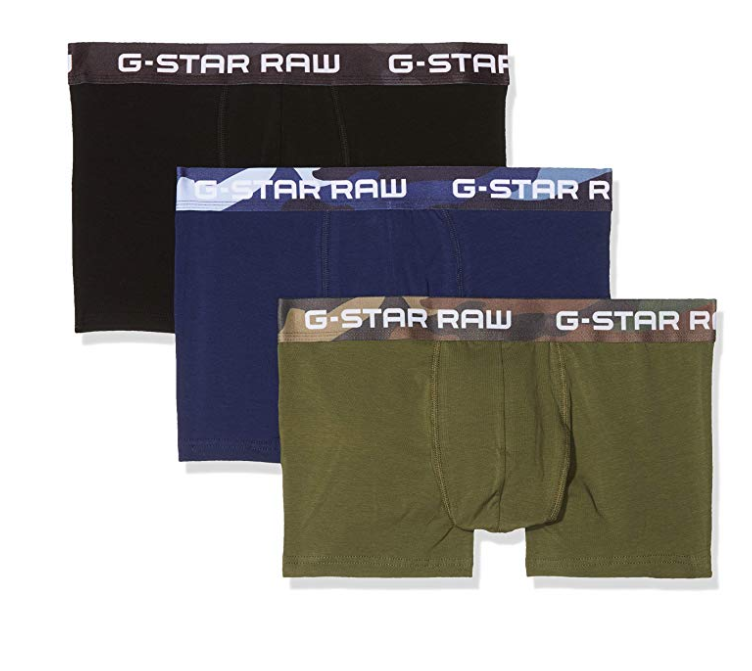 3 bóxer G-STAR RAW solo 21,4€