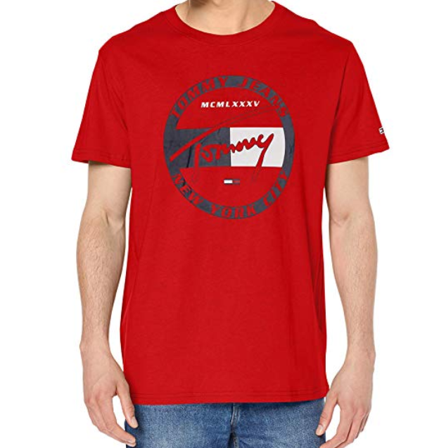 Camiseta Tommy Jeans TJM Circle Graphic solo 18,9€
