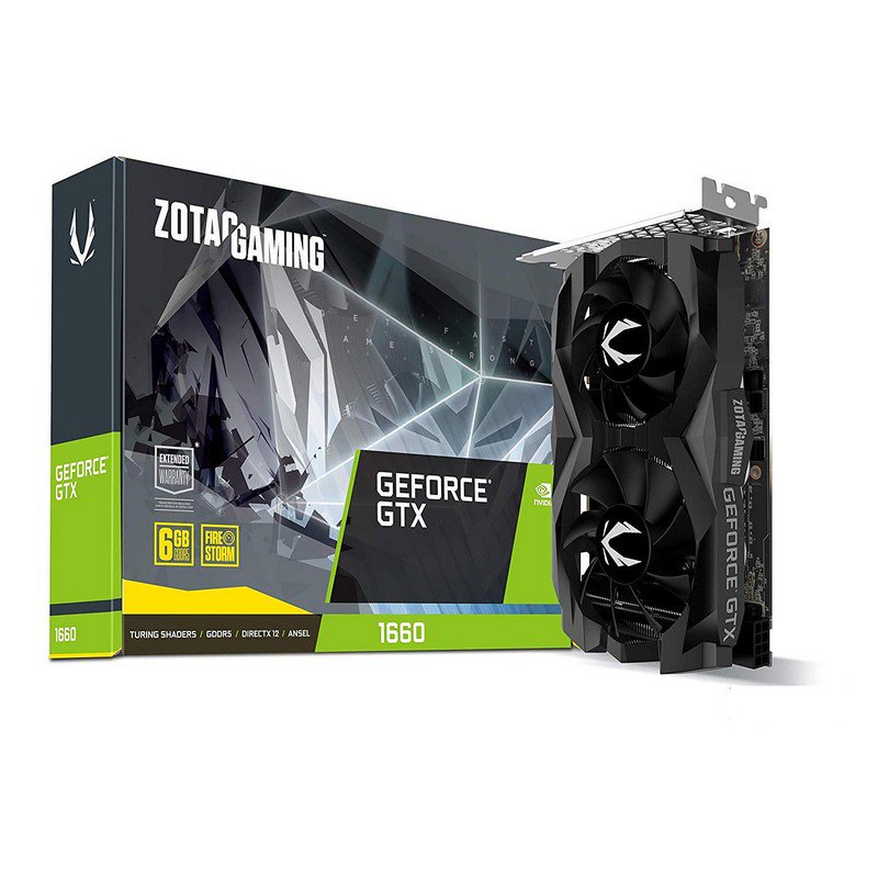 ZOTAC GeForce GTX 1660 6GB GDDR5 solo 199,9€