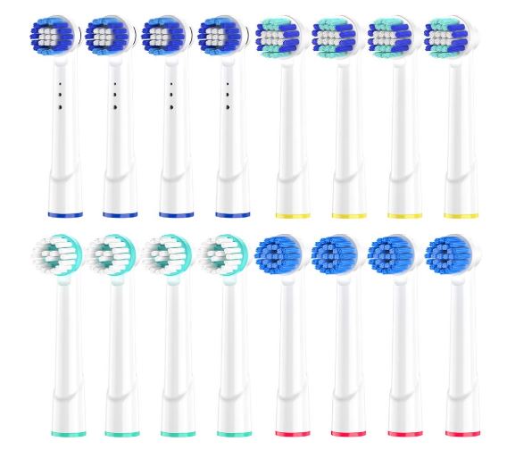 16 recambios para cepillos nuevos Oral B solo 8,9€