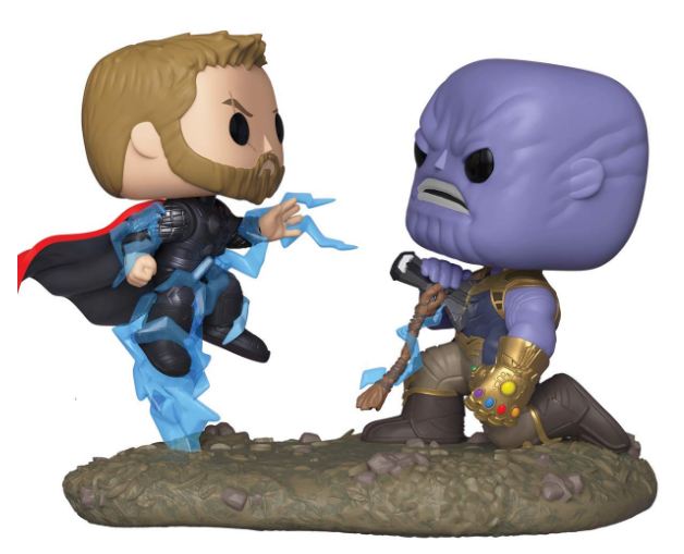 Funko Pop! Bobble Marvel: Movie Moments: Thor vs Thanos solo 18,8€
