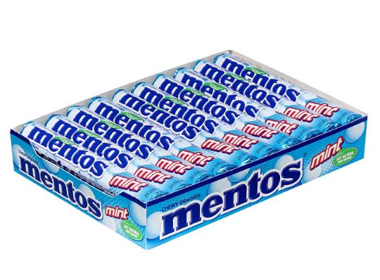 20 unidades de caramelos masticables Mentos solo 9,7€