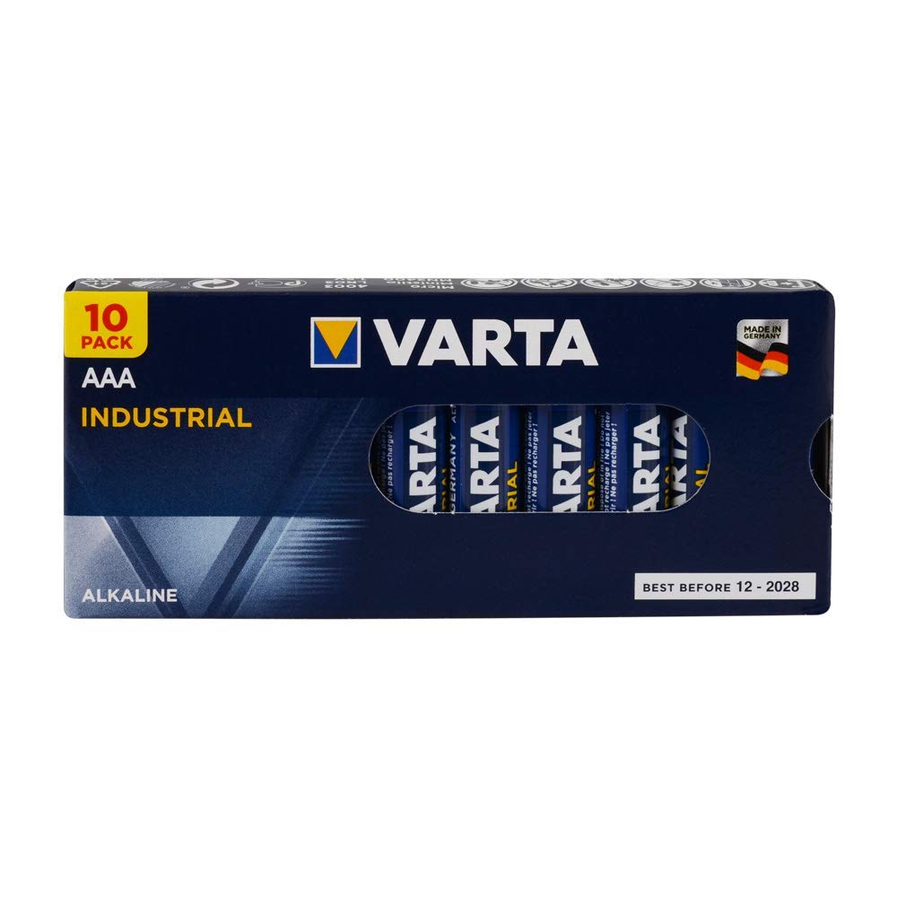 10 baterías VARTA Industrial LR03 solo 2,8€