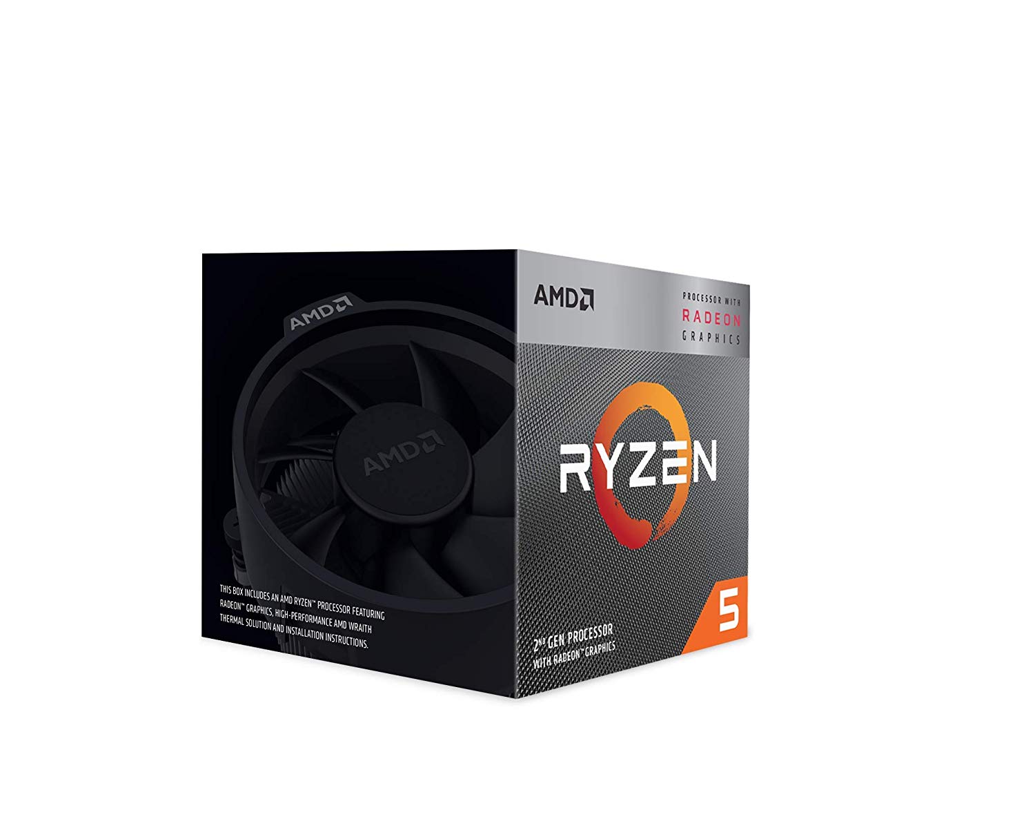 Procesador con disipador AMD Ryzen 5 3400G solo 148,4€