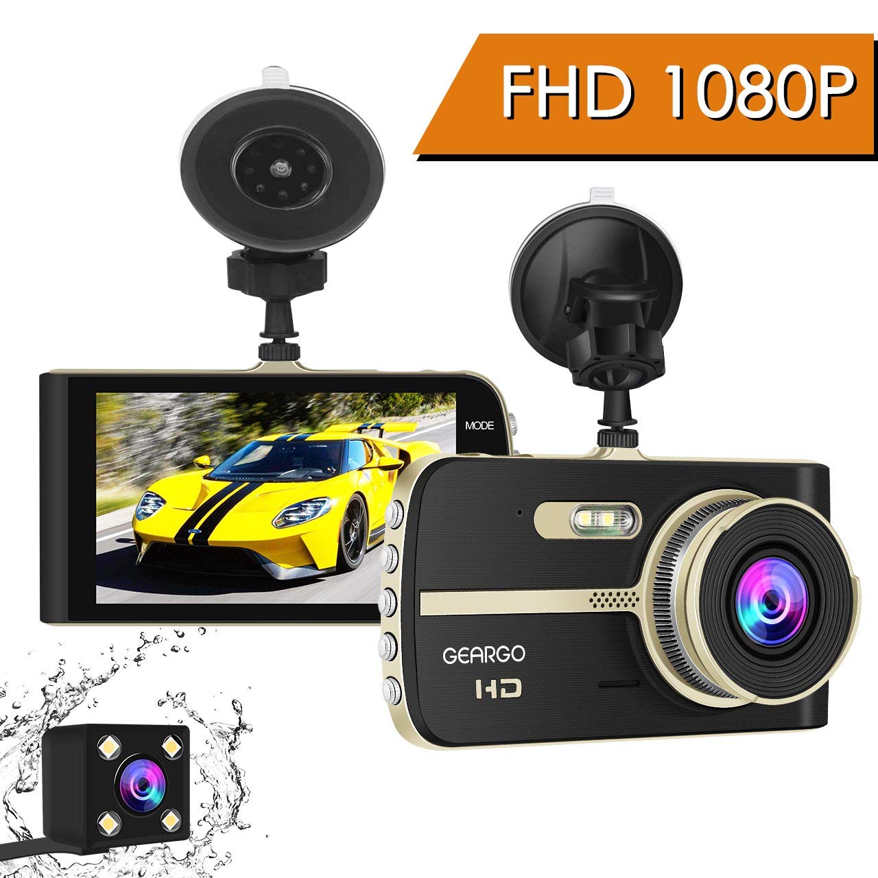 Dash Cam FHD  1080P Dual Lens solo 16,9€