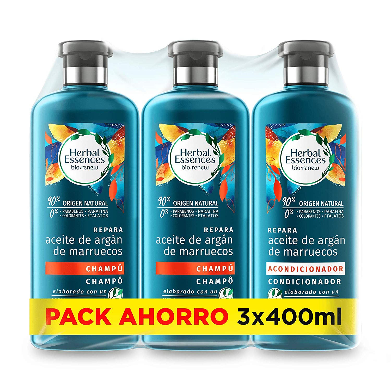 Lote Champú + Acondicionador Herbal Essence Bio:Renew solo 15,9€