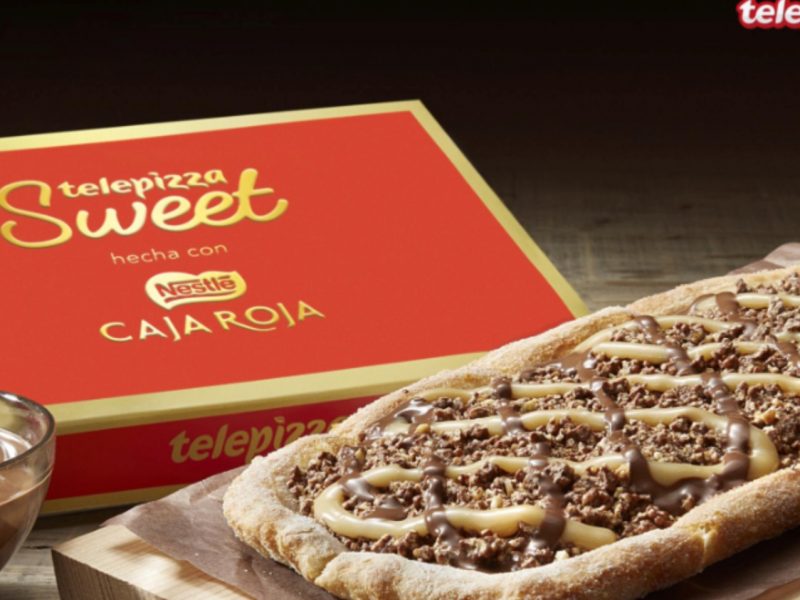Telepizza Sweet con Caja Roja solo 3,5€