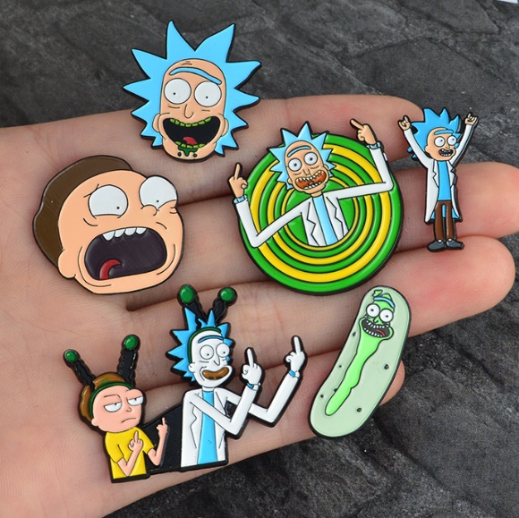 Pins de Rick y Morty solo 0,6€