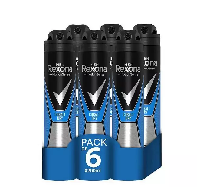6 desodorantes Rexona 6 desodorantes Rexona
