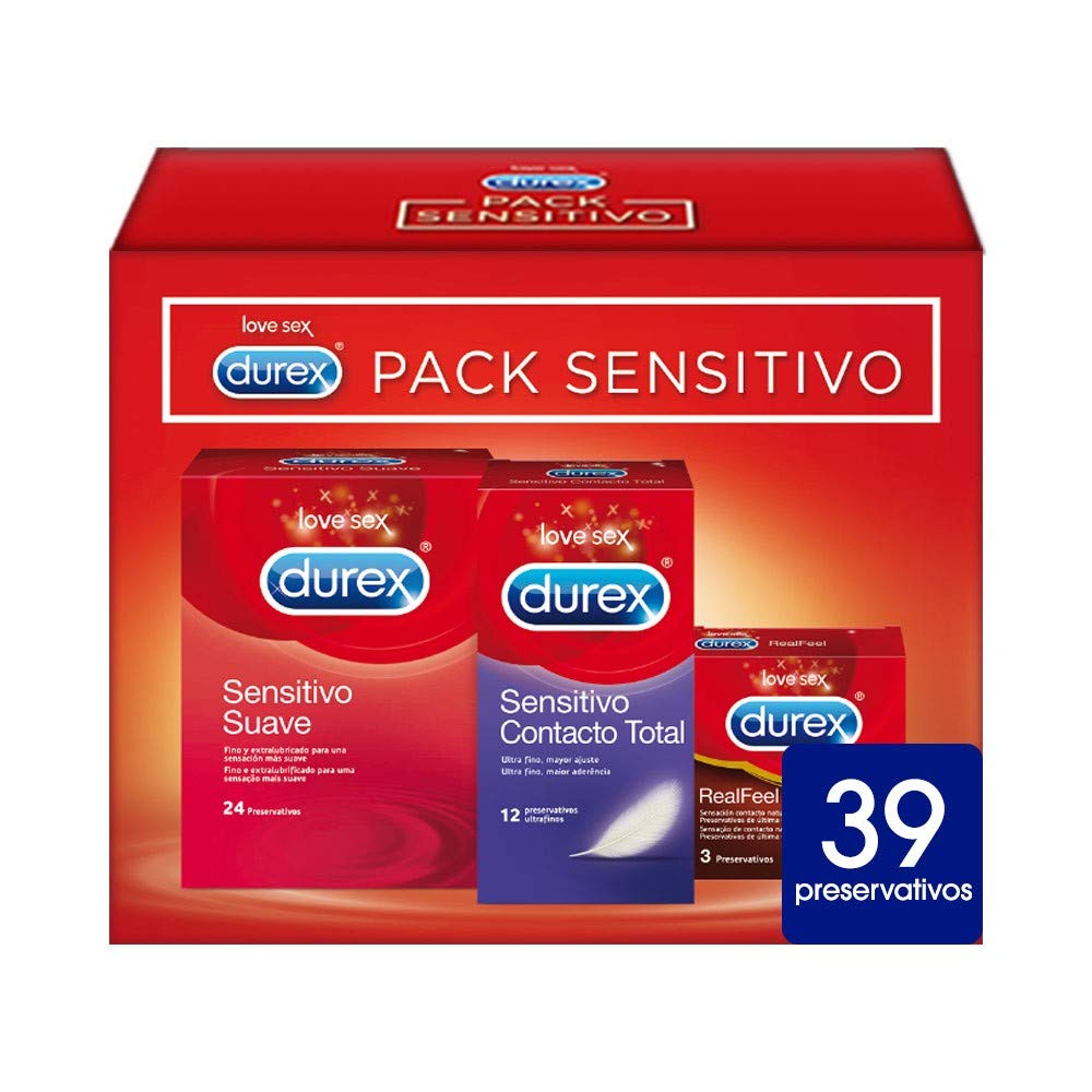 Pack de preservativos Durex
